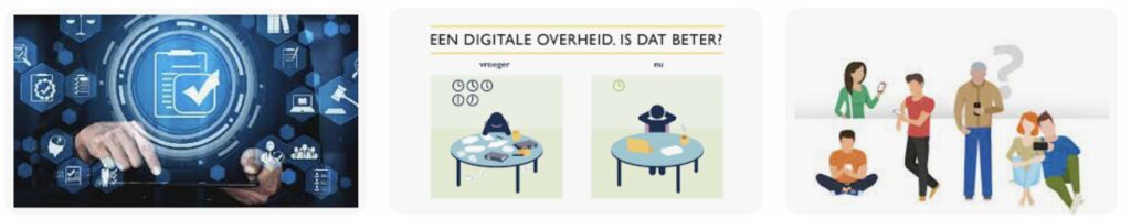 De overheid en de digitalisering en willen de burgers dit wel